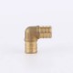 Factory price pipe fitting connector 90 deg elbow OEM/ODM water fitting brass