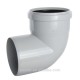 pvc rubber ring elbow for water drainage with socket