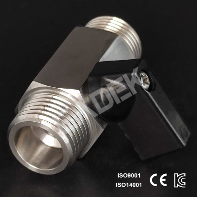 Stainless Steel Male Threaded Mini Ball Water Valve Supplier